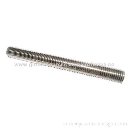 Hollow threaded rod
